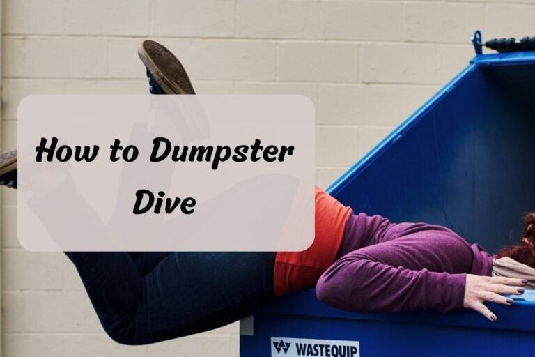 How to Dumpster Dive